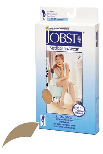 Jobst Ultrasheer 15-20mmHG Pantyhose Honey XL